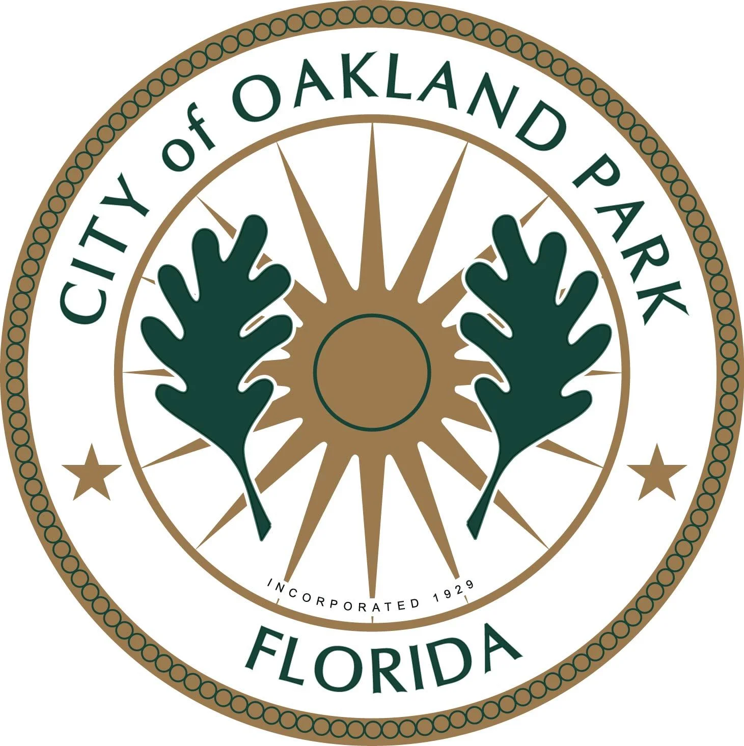 Oakland Park city seal
